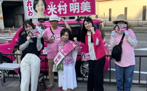 7/12　甲子園球場周辺で街宣しました