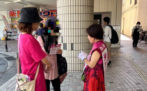 7/19　参院選最終日、西宮や逆瀬川、塚口で街宣しました